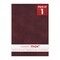 Dark Red Suede 17x24 Uncut Mat Board - Blank Sheets, No Opening